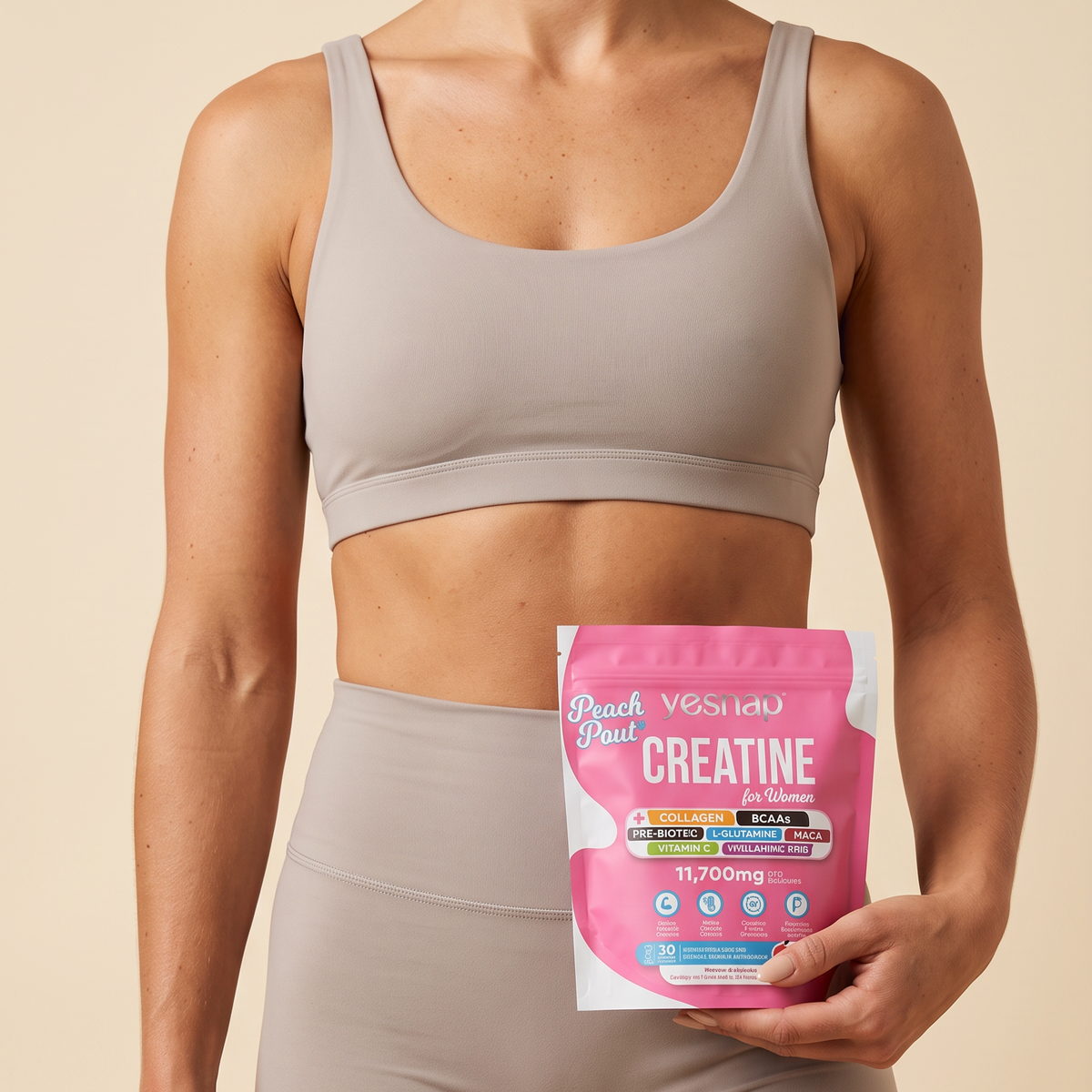 PeachPout Creatina para Mujeres