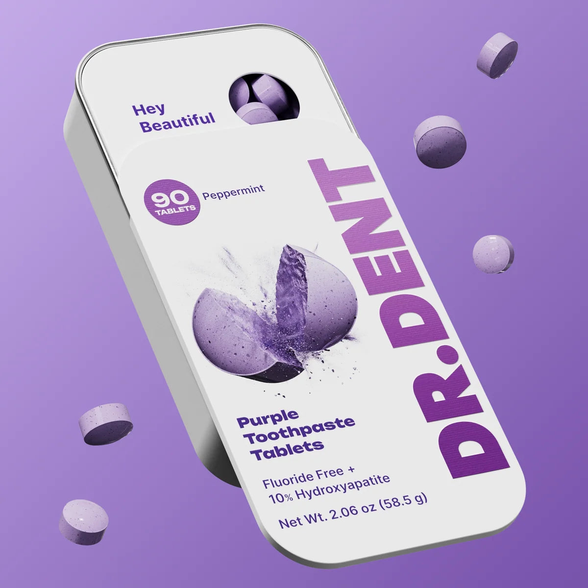 Purple Toothpaste Tablets