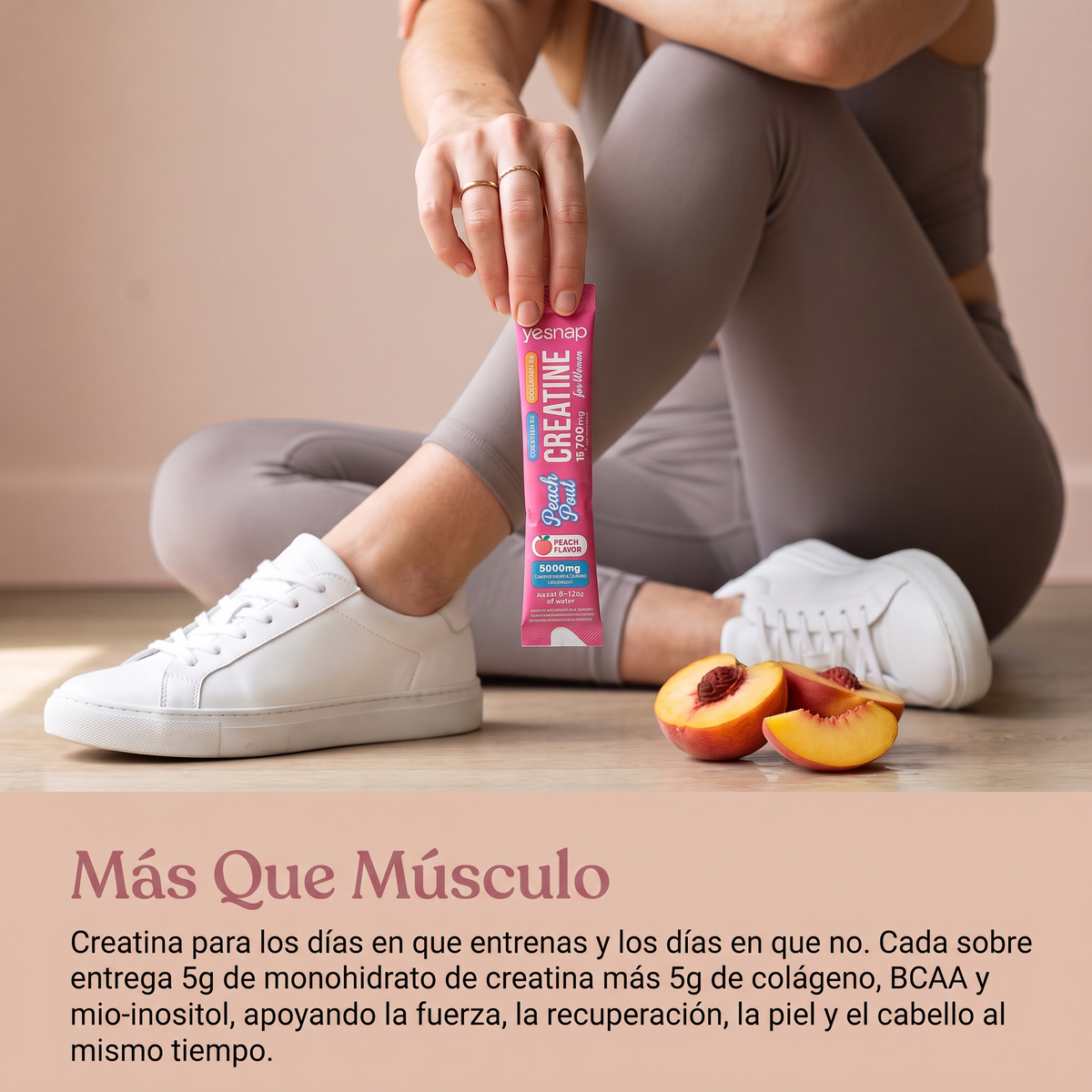 PeachPout Creatina para Mujeres